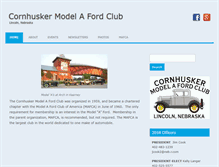 Tablet Screenshot of cornhuskermodela.org